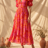 Anália | Maxi Vestido Brilho Solar