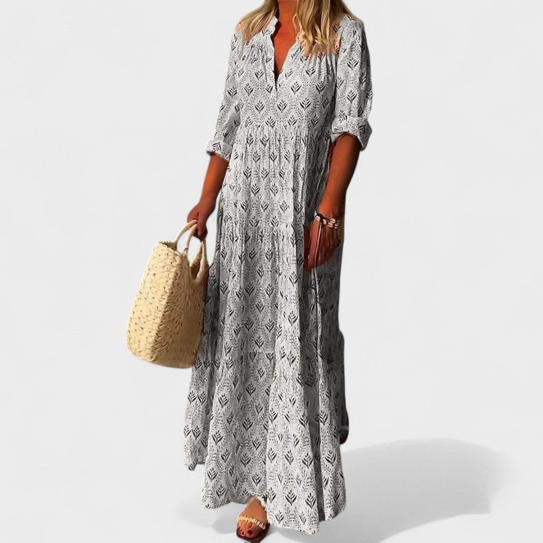 Micaela - Vestido Comprido Boho