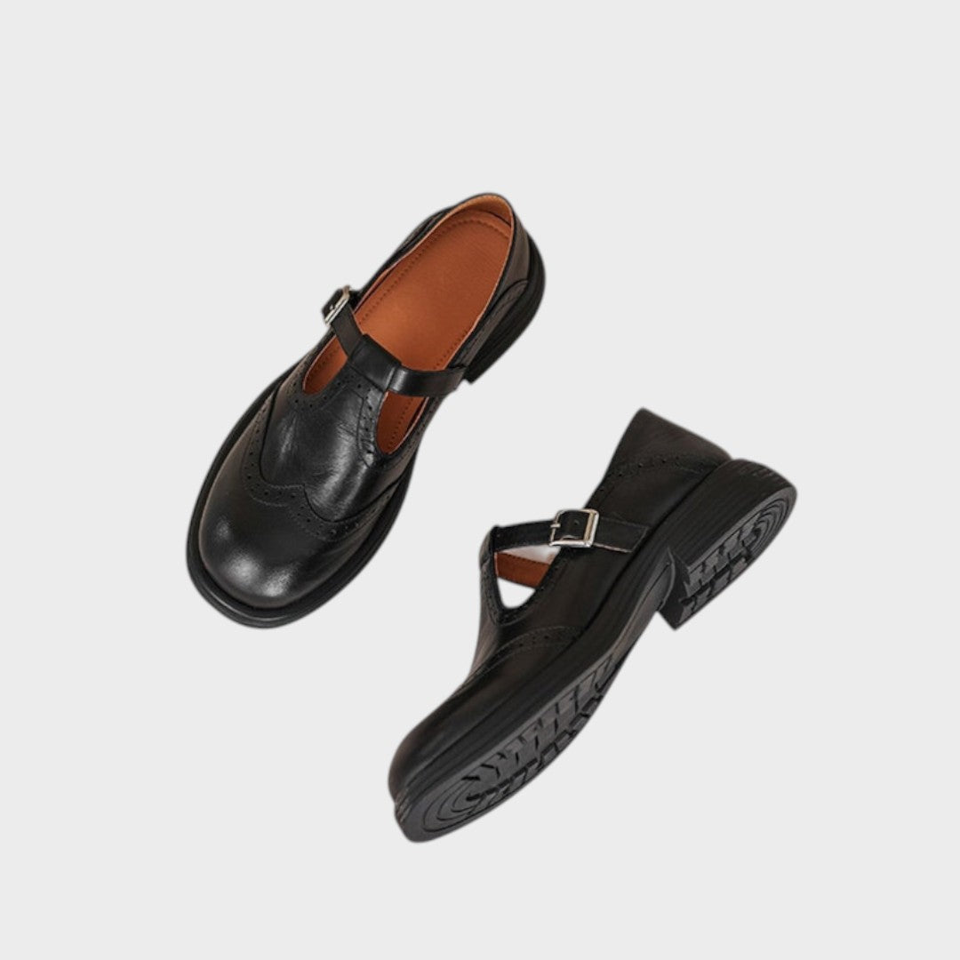 Alexandra - Sapatos elegantes em pele