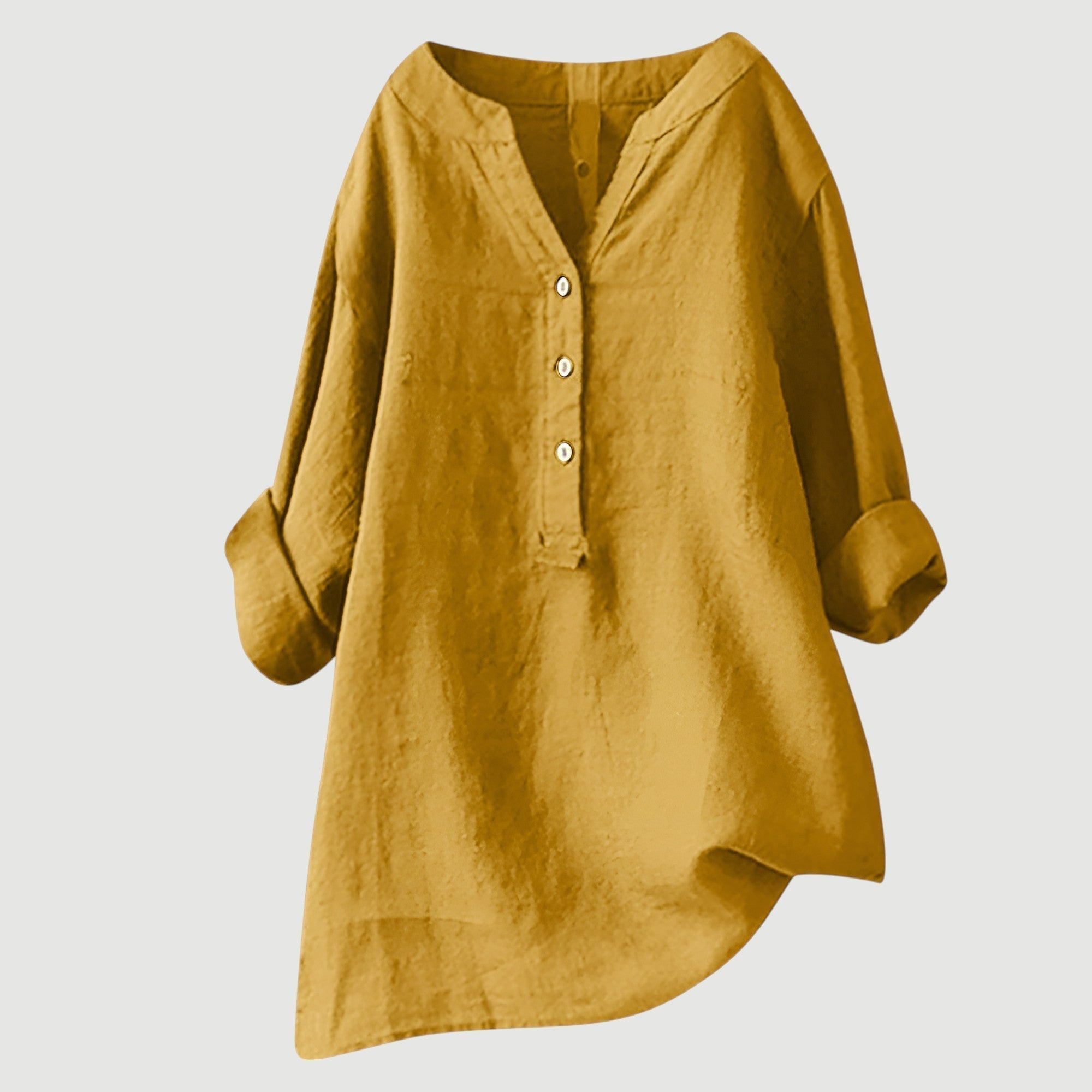 Blusa de Linho Leve e Confortável para Mulher